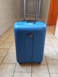藍色法國名牌Delsey硬殼旅行喼 20吋 登機喼 hand carry luggage
