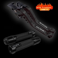 BDJ For Honda Click 125 150 160 Brake Clutch Lever Partial 3D Pattern Handle Grip Bar End Modified A