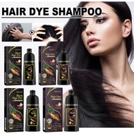 Black Eelhoe Shampoo Hair Dye Brown Hair Dye Repair Soft Shampoo