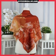 Tudung Bawal Satin Premium Exclusive Bidang 45,48,50,53,55,58 Square Scarf Printed Bawal Labuh Musli