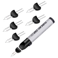 [mojotorw7] Thread Burner Tool String Zip Handheld Portable Waxed Welding Pen for Leather Craft Bead