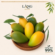 Premium Mango fake fruit - 99% realistic model for VIP smoothie car decoration