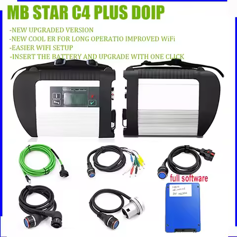 WIFI DOIP MB star c4 plus DOIP multiplexer with wifi SSD software SD Connect C4 OBD2 scanner Diagnos