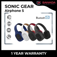 SonicGear Airphone 5 (High Clarity With Strong Bass) Bluetooth 5.0 For Smart Phone And Tablets