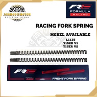 FRC FORMULA RACING FRONT FORK SPRING LC135 5YP 55C 55D V8 FI Y15ZR V1 V2 ORIGINAL Y15 YSUKU