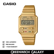 Casio Vintage Digital Watch (A100WEG-9A)