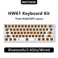 HW98 Gaming Custom Barebones Kit Programmable Software RGB 3/5 Pin Compatiable Hot Swappable Keyboar