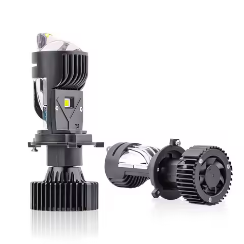 Super Bright H4 Bi Led Bulb 120W 30000LM 3000K 4300K 6000K Car Headlamp Motorcycle Y7S Y3S Mini Proj