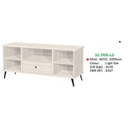 【JFT】 SU 3900  TV Cabinet / TV CONSOLE CABINET / TV Media Storage Cabinet / Almari TV