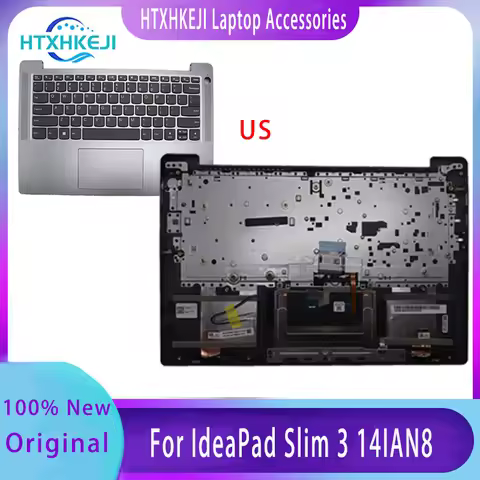 New For Lenovo IdeaPad Slim 3 14IAN8;Optional Laptop English Keyboard Repair Accessories 5CB1K78314