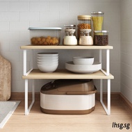 LHSG Kitchen Rack Shelf Storage Microwave Rack Oven Rack Kitchen Shelf Organiser Rack Kitchen Counte