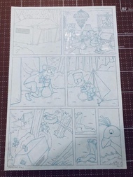 辛普森一家 THE SIMPSONS 漫畫底稿 原畫
