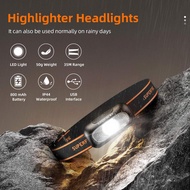 SUPERFIRE HL05 2W Lampu Kepala Terang LED Rechargeable Headlamp 5 Mode Lighting LED Super Bright Out