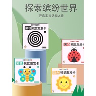 Black White Card Newborn Baby Early Education Visual Stimulating Card October-March Baby Color Track