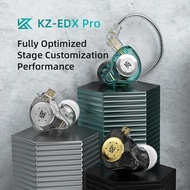 KZ EDX Pro Earphone HiFi Stereo Wired Headphones with Microphone Sport Noise Cancelling Headset Musi