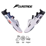 Fourstride Max 97 - Unisex Running Gym Sports Shoes White Black Grey Navy