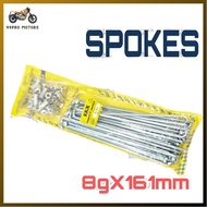 MOTORCYCLE ORDINARY STEEL RIOS SPOKES WITH NIPPLES [99Pro Motor]