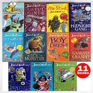 (In Stock) *พร้อมส่ง* หนังสือวรรณกรรมสำหรับเด็ก The world of DAVID WALLIAMS ~ 11 books age 8-12 years+