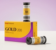 ฟิล์มสี120 Kodak Gold 200 120 Color Negative Film Medium Format ฟิล์ม 120 Gold200