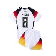 2024 Newchildrens sport set boy girl German Fans shirt Training wear men and kids games football