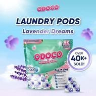 Odoco 150 pcs Lavender Laundry Capsules Laundry Pod Detergent Washing Machine Wash