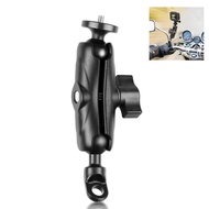 vieline- PULUZ PU702B Motorbike Rear-view Mirror Mount Bracket Motorcycle Sports Camera Holder 1/4 Inch Screw with Sports Camera Mounting Adapter Replacement for Go-Pro Hero 11/10/9/8 INSTA360 ONE/ X2/ X3/GO2