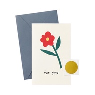 [ARTBOX OFFICIAL] Flower Graphic Card_For You