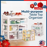 THE 27/32L Multifunctional Desktop Drawer Storage Organizer Comestic Medicine Drawer Storage Box