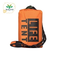 Outdoor Insulated Emergency Tent 2 Person Waterproof Emergency Life Saving Insulated Includes Life W