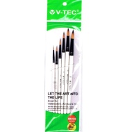 Vtec V-Tec Brush A0018H - 6A Set of 6 Latest Quality Painting Brush/