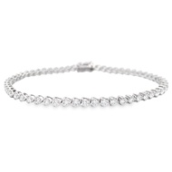Top Cash Jewellery 10K Lab Grown Diamond White Gold Bracelet
