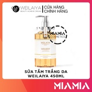 Sữa Tắm Trắng Da Toàn Thân Weilaiya Cánh Hoa Cúc Vạn Thọ 450ml Chính Hãng