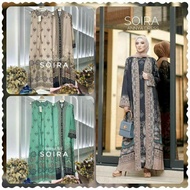 gamis mewah modis fashion dan outer annya set by soira