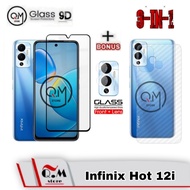 LAYAR 3-in-1 Tempered Glass Package for Infinix Hot 12i Infinix Got 8 Anti-Scratch Screen Protector