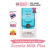 Kem dưỡng trắng và sáng da mặt ngày và đêm Beauty Buffet Scentio Milk Plus 50ml