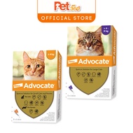 Advocate for Cat - Anti Fleas and Ticks Spot On Parasite Prevention [Clearance - 05/2026]