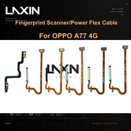 LNXIN For OPPO A77 4G A77s Finger print Home Button Touch ID Connector Flex Cable Fingerprint sensor