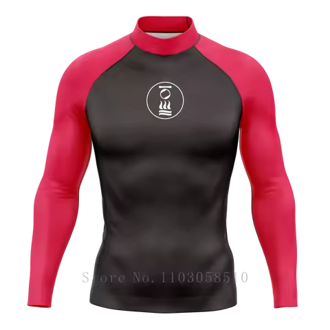 Fourth Element Mens Rash Guard Long Sleeve Swimming Shirts UPF 50+ UV Protection Water Shirts Quick 