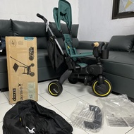 Doona liki trike S5 full set like a new sepeda roda tiga lipat anak bayi