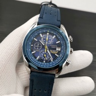 Citizen Men Watch Blue Angel Steel Band Watch Multifunctional Working Chrono Watch