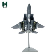 [Homyl] 1/100 F 15E Fighter Fighter Aircraft Model Collectables Metal Planes Fighter Model Toy for D