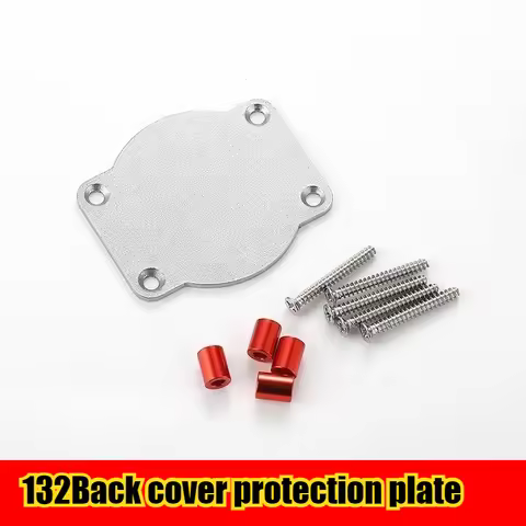 Stainless Steel Electric Drill Back Cover Protection Plate for WORX 132/132X/135/138/139 Professiona