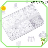 GERTRUD Silicone Earring Backs Soft Earring Stopper Backs for Heavy Earrings Rubber Earring Stopper 