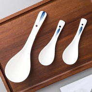 Ceramic Spoon Spoon Spoon Spoon Spoon Rice Spoon Tableware Household Chinese Rice Spoon Drinking Spo