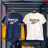 (new product) The new Reebok men's and women's same classic retro cotton casual short-sleeved T-shirt FK2655/2656