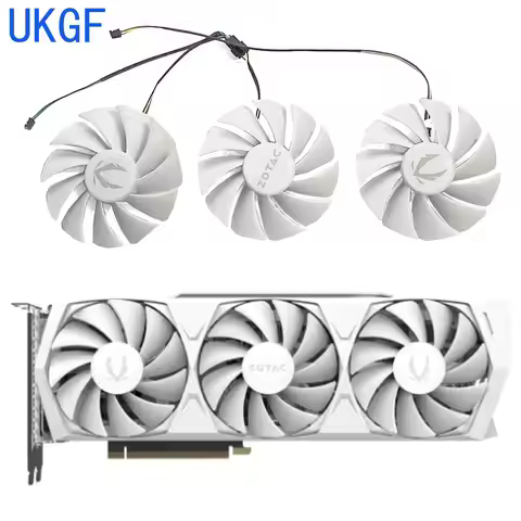Brand new 87MM 4PIN GA92S2U RTX 3080 TI GPU fan for Zotac Geforce RTX 3080 3080ti Tronity OC white v