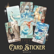 [Pokemon Card Sticker - POKEMON DAILY Part 3] TnG Sticker / Access Card Sticker / Card Sticker
