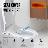 💯[READY STOCK ] SEAT COVER WITH BIDET   CORRO Toilet Bidet Seat Cover With D Shape Pan - Right Inlet