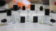 BOTOL PARFUM KOTAK TUTUP HITAM 30ML DRAT