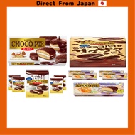 [Direct from Japan] Lotte Choco Pie 6 pieces x 5 pieces Plain (6 pieces) ,Winter (6 pieces) ,Plain (